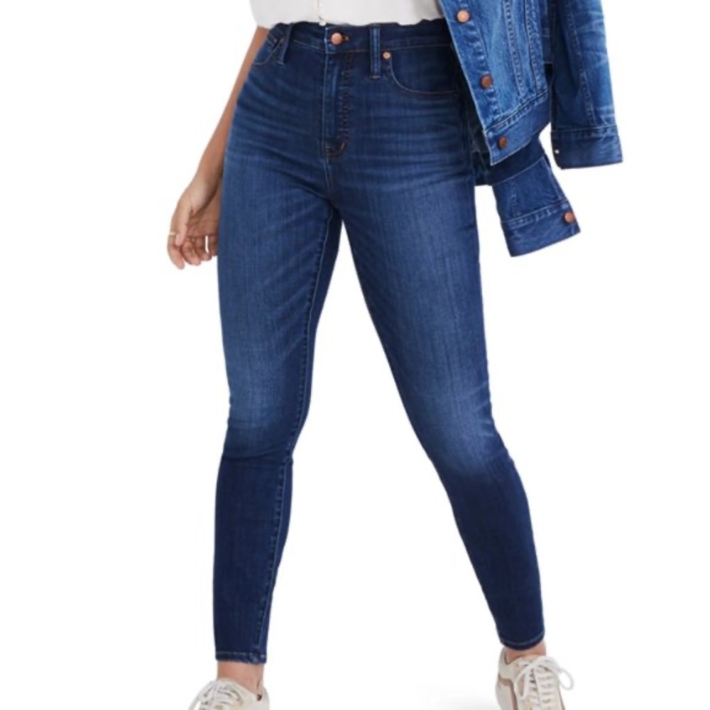 Madewell Curvy High Rise Skinny Hayes Wash Size 27